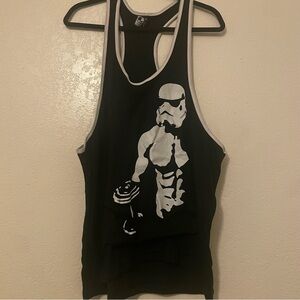 Black and White Stormtrooper Tank Top